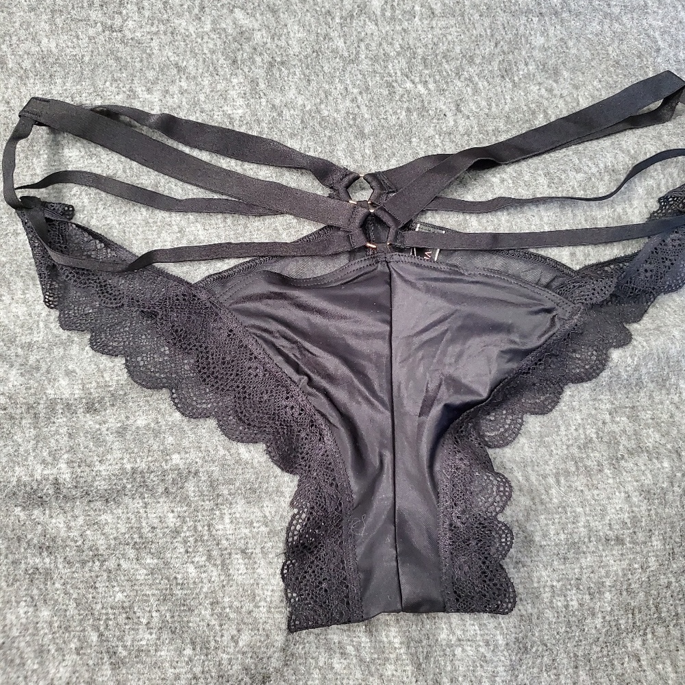 Victoria's Secret Black Lace Panties